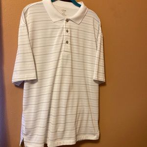 Links Edition polo athletic short sleeve top with collar and 3-buttons